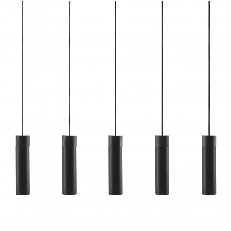 Nordlux Tilo Pendelleuchte 5-flammig in Schwarz